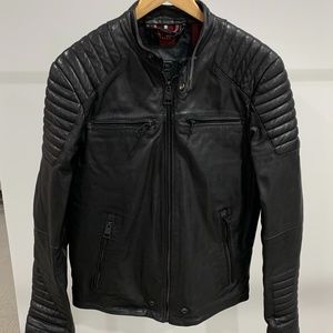 Men's Idris Elba + Superdry Premium Leather Jacket